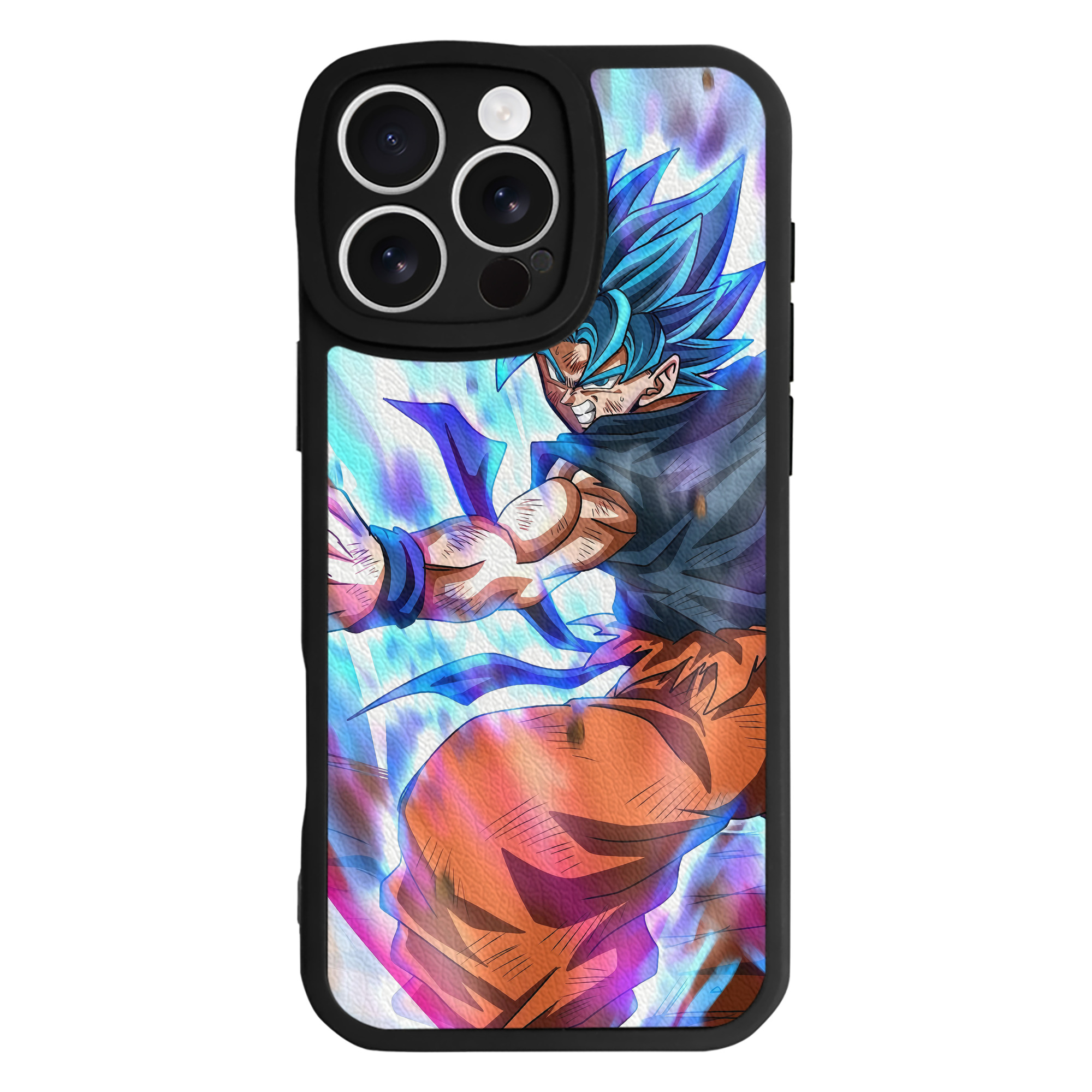（画像用） ドラゴンボール DRAGON BALL 【iPhone 16シリーズ対応】シリコンスマホケース（レザー調） 材質：シリコン